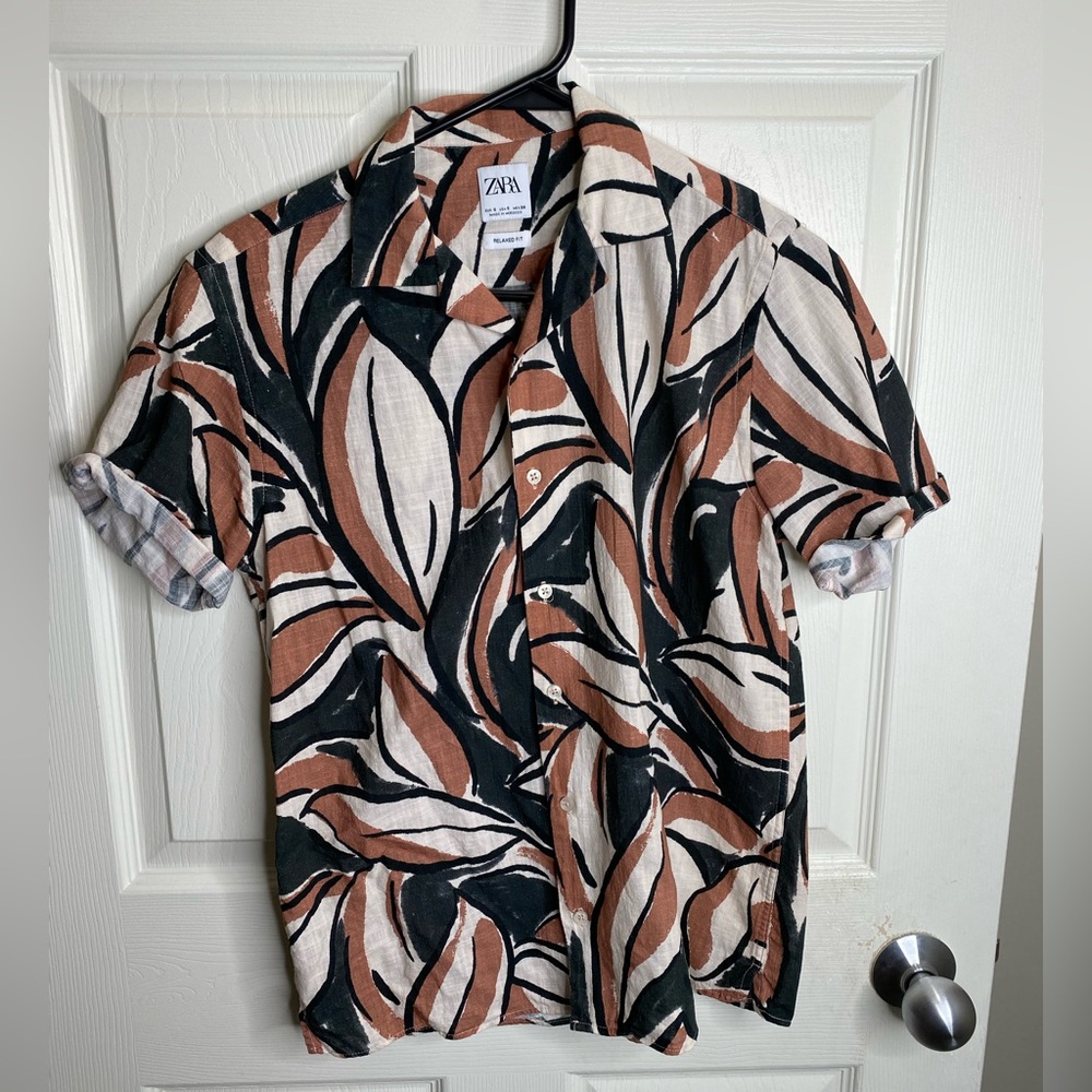 Zara button up